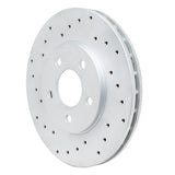 Dynamic Friction 1995-2000 Chrysler Cirrus Front Left Drilled Geoperformance Rotor by Dynamic Friction Company 820-39009L
