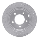 Dynamic Friction 2007-2017 Chrysler 200 Rear Left Drilled Geoperformance Rotor by Dynamic Friction Company 820-39022L