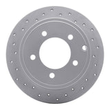 Dynamic Friction 2007-2017 Chrysler 200 Rear Left Drilled Geoperformance Rotor by Dynamic Friction Company 820-39022L