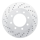 Dynamic Friction 2003-2008 Dodge Ram 3500 Front Left Drilled Geoperformance Rotor by Dynamic Friction Company 820-40102L