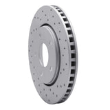 Dynamic Friction 2008-2016 Chrysler Town & Country Front Right Drilled Geoperformance Rotor by Dynamic Friction Company 820-40107R