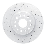 Dynamic Friction 2019-2025 Ram 1500 Front Left Drilled Geoperformance Rotor by Dynamic Friction Company 820-40120L