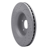 Dynamic Friction 2011-2025 Dodge Durango Front Right Drilled Geoperformance Rotor by Dynamic Friction Company 820-42007R