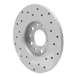 Dynamic Friction 2014-2022 Chrysler 200 Rear Left Drilled Geoperformance Rotor by Dynamic Friction Company 820-42012L