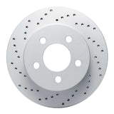 Dynamic Friction 1999-2006 Jeep TJ (Canada - See Wrangler For Us) Front Left Drilled Geoperformance Rotor by Dynamic Friction Company 820-42026L