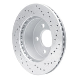 Dynamic Friction 1999-2006 Jeep TJ (Canada - See Wrangler For Us) Front Left Drilled Geoperformance Rotor by Dynamic Friction Company 820-42026L