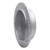 Dynamic Friction 2007-2018 Jeep Wrangler Rear Left Drilled Geoperformance Rotor by Dynamic Friction Company 820-42029L