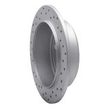 Dynamic Friction 2007-2018 Jeep Wrangler Rear Right Drilled Geoperformance Rotor by Dynamic Friction Company 820-42029R