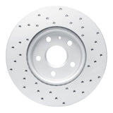 Dynamic Friction 2010-2025 Buick Regal Front Left Drilled Geoperformance Rotor by Dynamic Friction Company 820-45016L