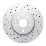 Dynamic Friction 2010-2025 Buick Regal Front Left Drilled Geoperformance Rotor by Dynamic Friction Company 820-45016L
