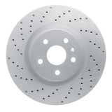 Dynamic Friction 2009-2017 Buick Regal Front Left Drilled Geoperformance Rotor by Dynamic Friction Company 820-45017L