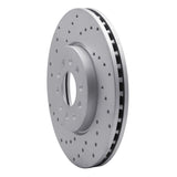 Dynamic Friction 2016-2021 Buick Lacrosse Front Left Drilled Geoperformance Rotor by Dynamic Friction Company 820-45023L