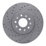Dynamic Friction 2016-2021 Buick Lacrosse Front Left Drilled Geoperformance Rotor by Dynamic Friction Company 820-45023L