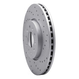 Dynamic Friction 2016-2021 Buick Regal Tourx Front Right Drilled Geoperformance Rotor by Dynamic Friction Company 820-45023R