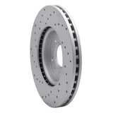 Dynamic Friction 2016-2021 Buick Regal Tourx Front Right Drilled Geoperformance Rotor by Dynamic Friction Company 820-45023R