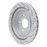 Dynamic Friction 1997-2013 Cadillac Xlr Rear Left Drilled Geoperformance Rotor by Dynamic Friction Company 820-46009L