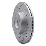 Dynamic Friction 2013-2025 Cadillac CT4 Front Left Drilled Geoperformance Rotor by Dynamic Friction Company 820-46033L