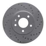 Dynamic Friction 2013-2025 Cadillac ATS Front Right Drilled Geoperformance Rotor by Dynamic Friction Company 820-46033R