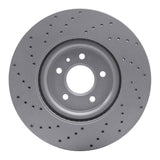 Dynamic Friction 2016-2020 Buick Regal Sportback Front Right Drilled Geoperformance Rotor by Dynamic Friction Company 820-46042R