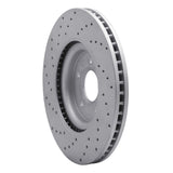 Dynamic Friction 2016-2020 Buick Regal Sportback Front Right Drilled Geoperformance Rotor by Dynamic Friction Company 820-46042R