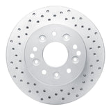 Dynamic Friction 1963-1982 Chevrolet Camaro Front Left/Rear Left Drilled Geoperformance Rotor by Dynamic Friction Company 820-47008L