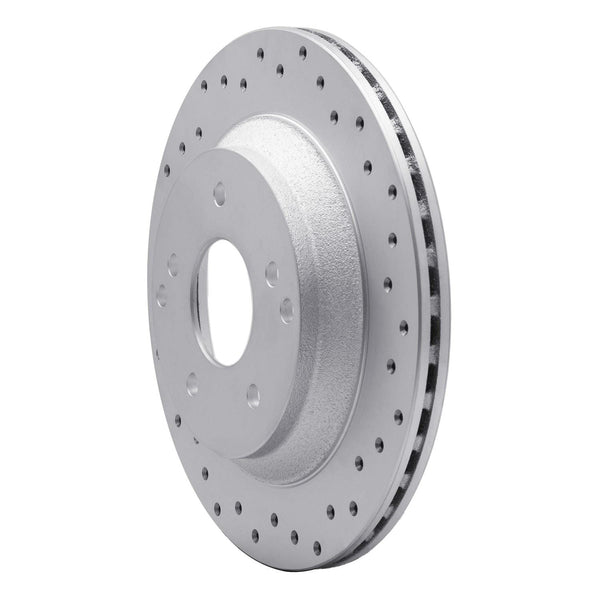 Dynamic Friction 1988-1996 Chevrolet Corvette Rear Right Drilled ...