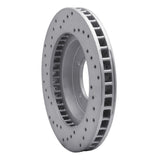 Dynamic Friction 1967-1970 Chevrolet Bel Air Front Right Drilled Geoperformance Rotor by Dynamic Friction Company 820-47030R