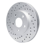Dynamic Friction 2004-2008 Chevrolet Malibu Front Left Drilled Geoperformance Rotor by Dynamic Friction Company 820-47031L