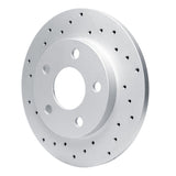 Dynamic Friction 2004-2016 Buick Allure Rear Left Drilled Geoperformance Rotor by Dynamic Friction Company 820-47042L
