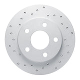 Dynamic Friction 2004-2016 Buick Allure Rear Left Drilled Geoperformance Rotor by Dynamic Friction Company 820-47042L