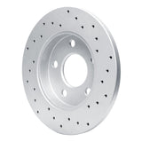 Dynamic Friction 2004-2016 Buick Allure Rear Left Drilled Geoperformance Rotor by Dynamic Friction Company 820-47042L