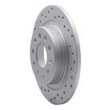 Dynamic Friction 2016-2025 Buick Envision Rear Left Drilled Geoperformance Rotor by Dynamic Friction Company 820-47075L