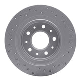 Dynamic Friction 2016-2025 Buick Envision Rear Left Drilled Geoperformance Rotor by Dynamic Friction Company 820-47075L