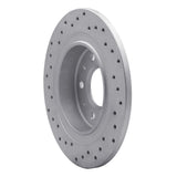 Dynamic Friction 2016-2025 Buick Regal Tourx Rear Right Drilled Geoperformance Rotor by Dynamic Friction Company 820-47075R