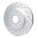 Dynamic Friction 2017-2026 Buick Enclave Rear Left Drilled Geoperformance Rotor by Dynamic Friction Company 820-48000L