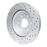 Dynamic Friction 2017-2026 Buick Enclave Rear Left Drilled Geoperformance Rotor by Dynamic Friction Company 820-48000L
