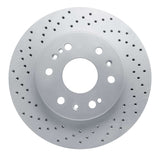 Dynamic Friction 2005-2020 Cadillac Escalade Front Left Drilled Geoperformance Rotor by Dynamic Friction Company 820-48050L