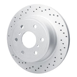 Dynamic Friction 2007-2020 Cadillac Escalade Rear Left Drilled Geoperformance Rotor by Dynamic Friction Company 820-48053L
