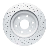 Dynamic Friction 2007-2017 Buick Enclave Front Left Drilled Geoperformance Rotor by Dynamic Friction Company 820-48054L