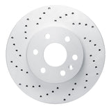 Dynamic Friction 2015-2020 Chevrolet Colorado Front Left Drilled Geoperformance Rotor by Dynamic Friction Company 820-48062L