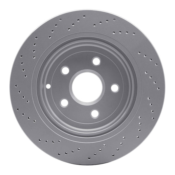 Dynamic Friction 2008-2017 Chevrolet SS Rear Right Drilled ...