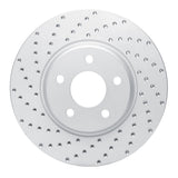 Dynamic Friction 2004-2012 Chevrolet Hhr Front Left Drilled Geoperformance Rotor by Dynamic Friction Company 820-53003L