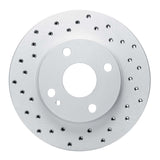 Dynamic Friction 1990-2001 Ford Escort Front Left Drilled Geoperformance Rotor by Dynamic Friction Company 820-54001L