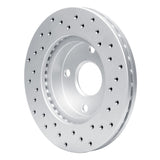 Dynamic Friction 1990-2001 Ford Escort Front Left Drilled Geoperformance Rotor by Dynamic Friction Company 820-54001L