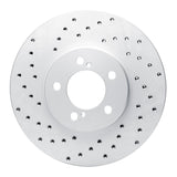 Dynamic Friction 1993-2007 Ford Taurus Sho Front Left Drilled Geoperformance Rotor by Dynamic Friction Company 820-54038L