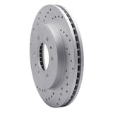 Dynamic Friction 2009-2009 Ford F-150 Rwd Front Left Drilled Geoperformance Rotor by Dynamic Friction Company 820-54215L