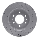 Dynamic Friction 2009-2009 Ford F-150 Rwd Front Left Drilled Geoperformance Rotor by Dynamic Friction Company 820-54215L