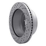 Dynamic Friction 2011-2022 Ford F-350 Super Duty 2WD Rear Right Drilled Geoperformance Rotor by Dynamic Friction Company 820-54225R