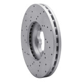 Dynamic Friction 2014-2019 Ford Transit (Mexico) Front Right Drilled Geoperformance Rotor by Dynamic Friction Company 820-54232R