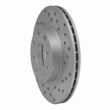 Dynamic Friction 1986-1991 Acura Integra Front Right Drilled Geoperformance Rotor by Dynamic Friction Company 820-59012R